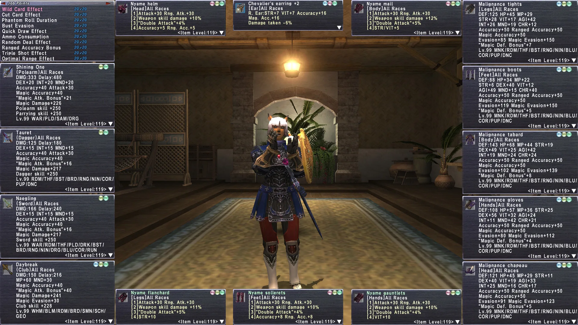 Mithra Female FFXI account screenshot 2