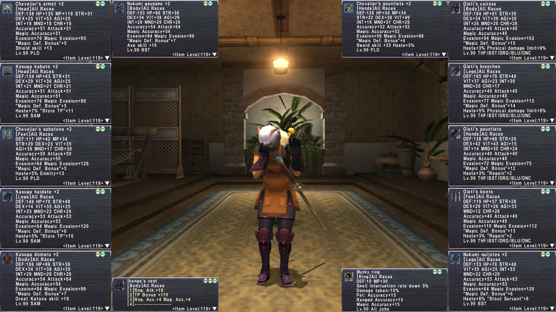 Mithra Female FFXI account screenshot 4
