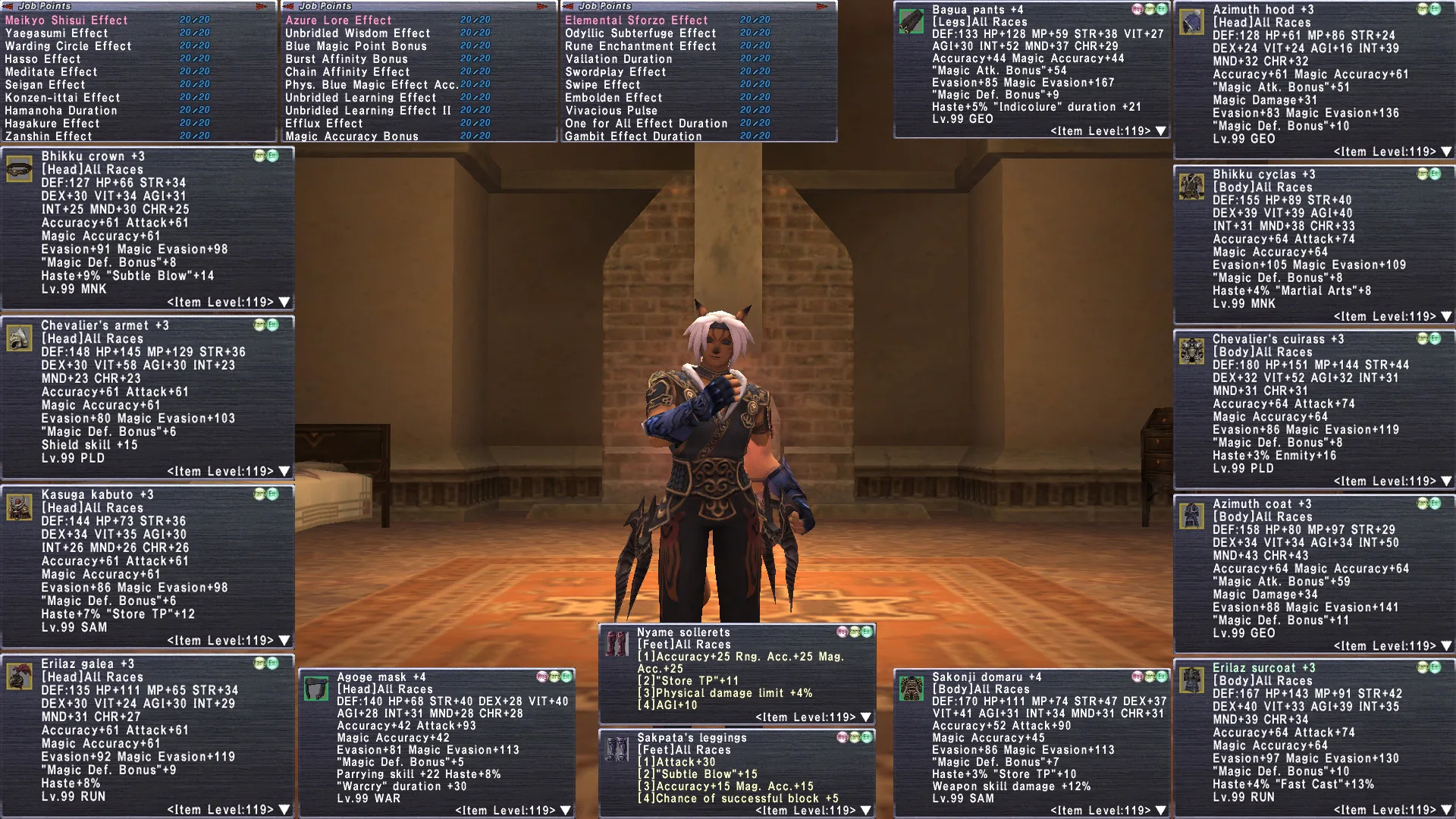 Mithra Female FFXI account screenshot 3
