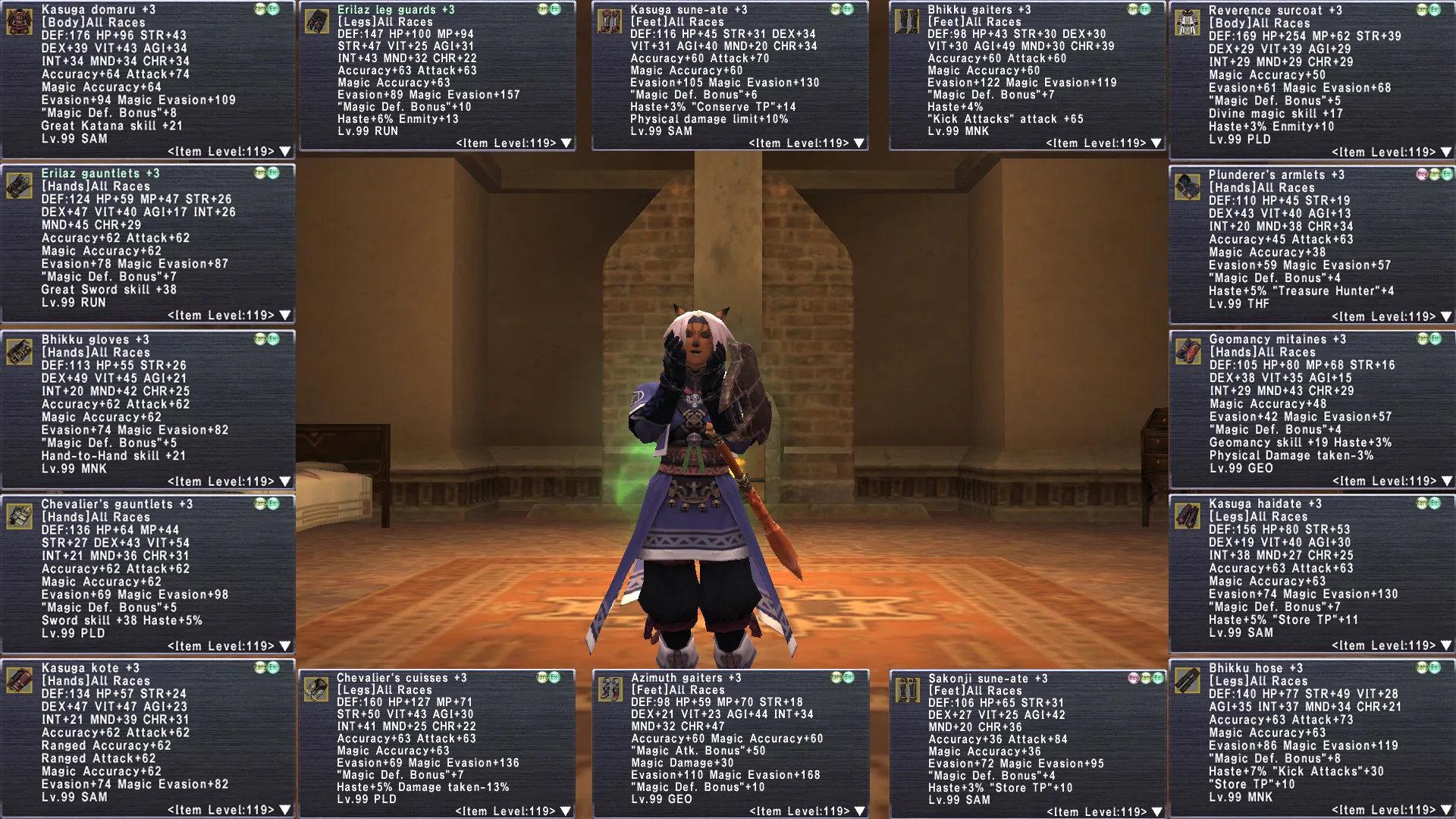 Mithra Female FFXI account screenshot 4