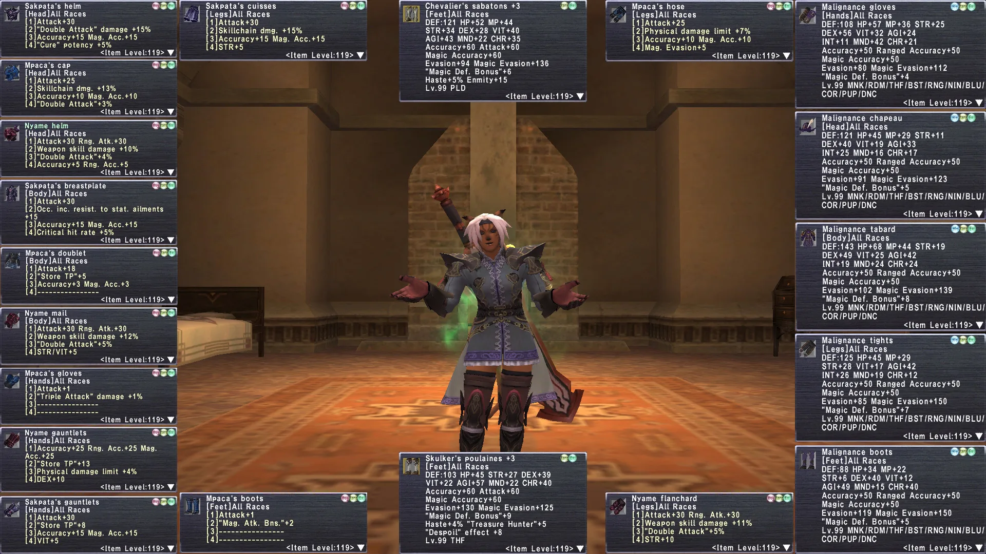 Mithra Female FFXI account screenshot 5