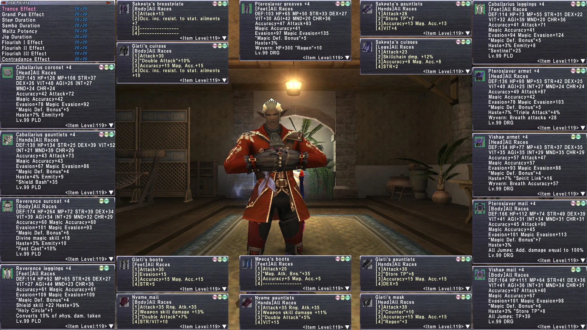 Hume Male FFXI account screenshot 5
