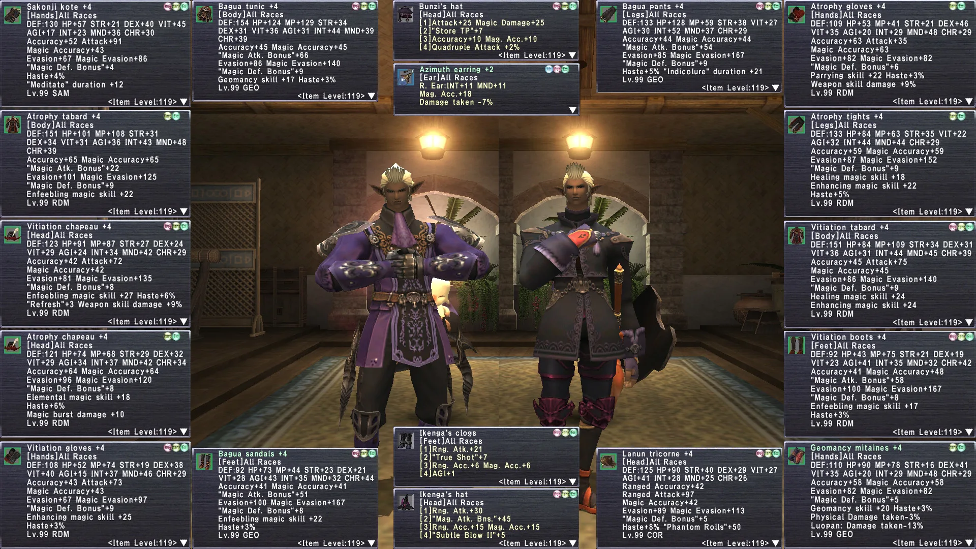 Hume Male FFXI account screenshot 7