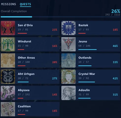 Hume Male FFXI account screenshot 11