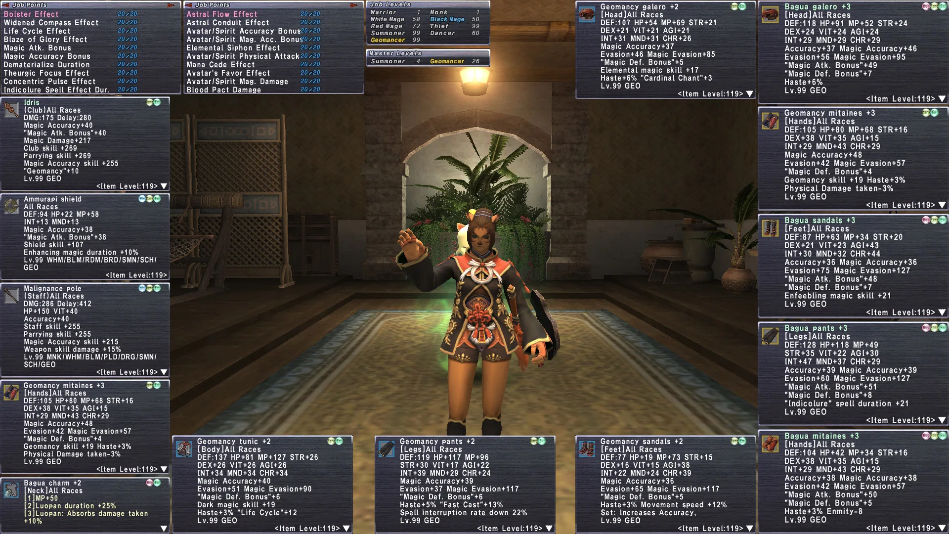 Mithra Female White Mage FFXI account preview