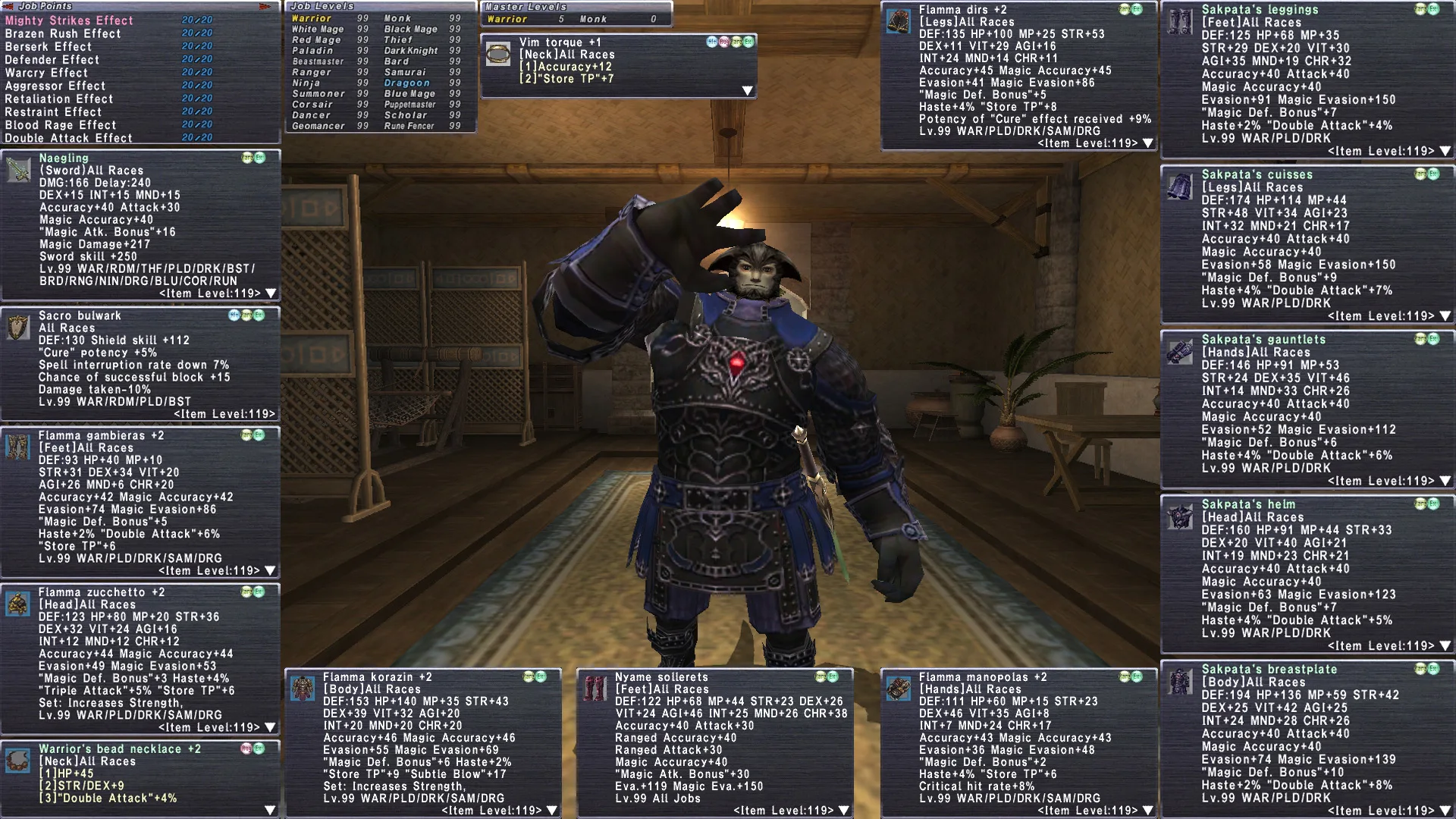 Galka Male FFXI account screenshot 1