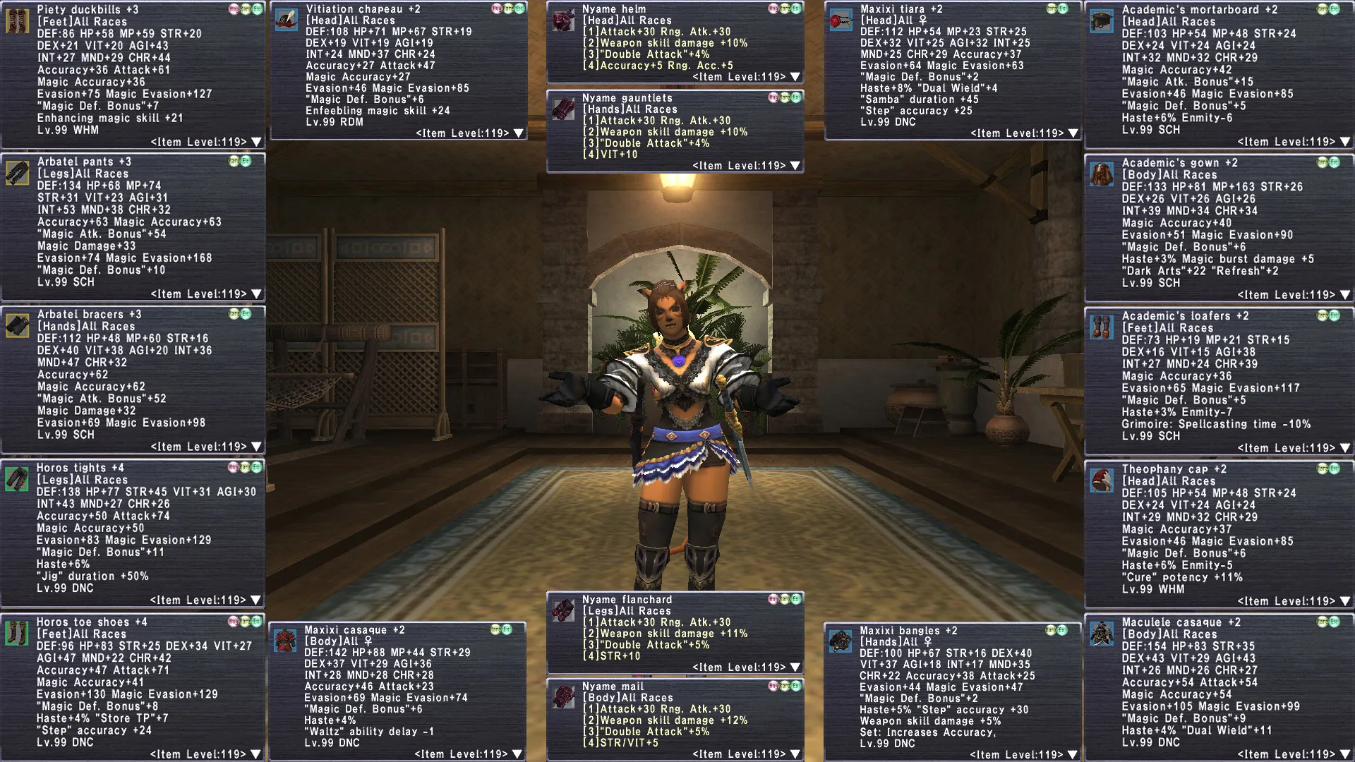 Mithra Female FFXI account screenshot 3