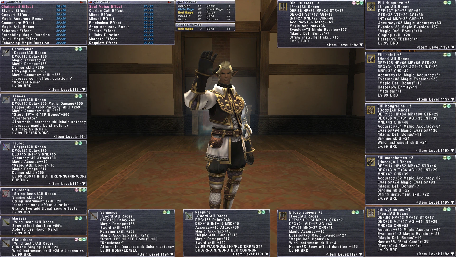 Elvaan Male FFXI account screenshot 1