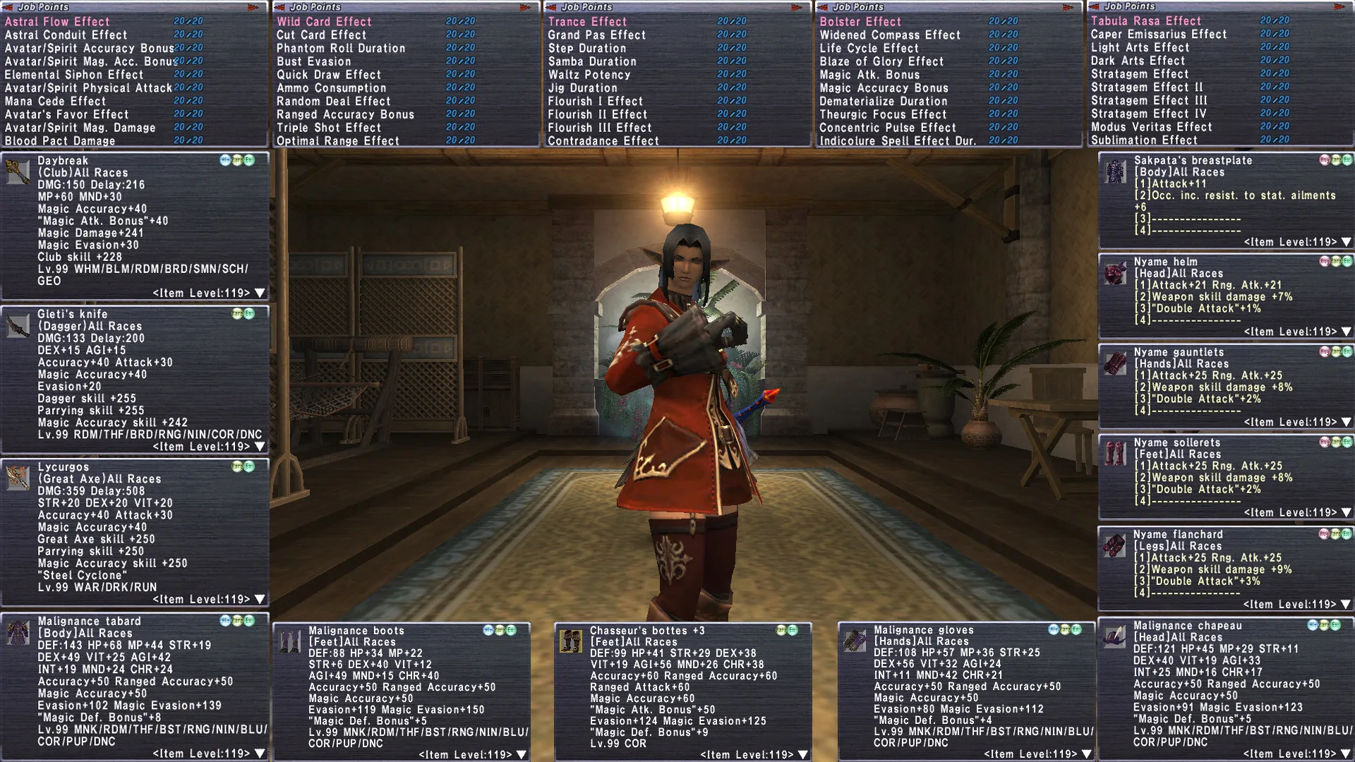 Elvaan Female FFXI account screenshot 3