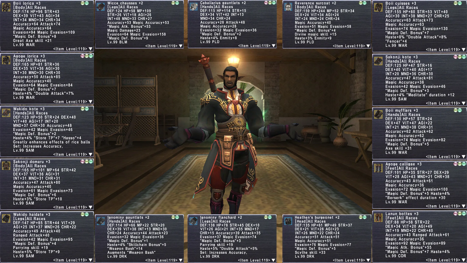 Elvaan Male FFXI account screenshot 4