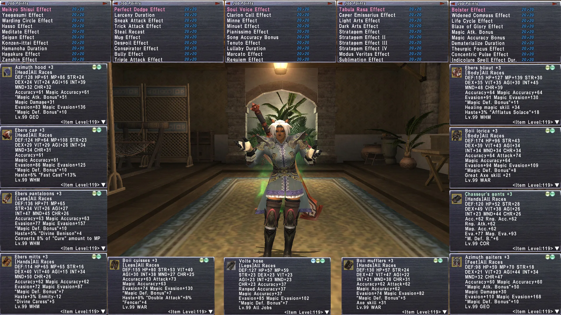 Mithra Female FFXI account screenshot 2