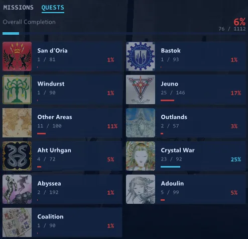 Galka Male Samurai FFXI account screenshot 3