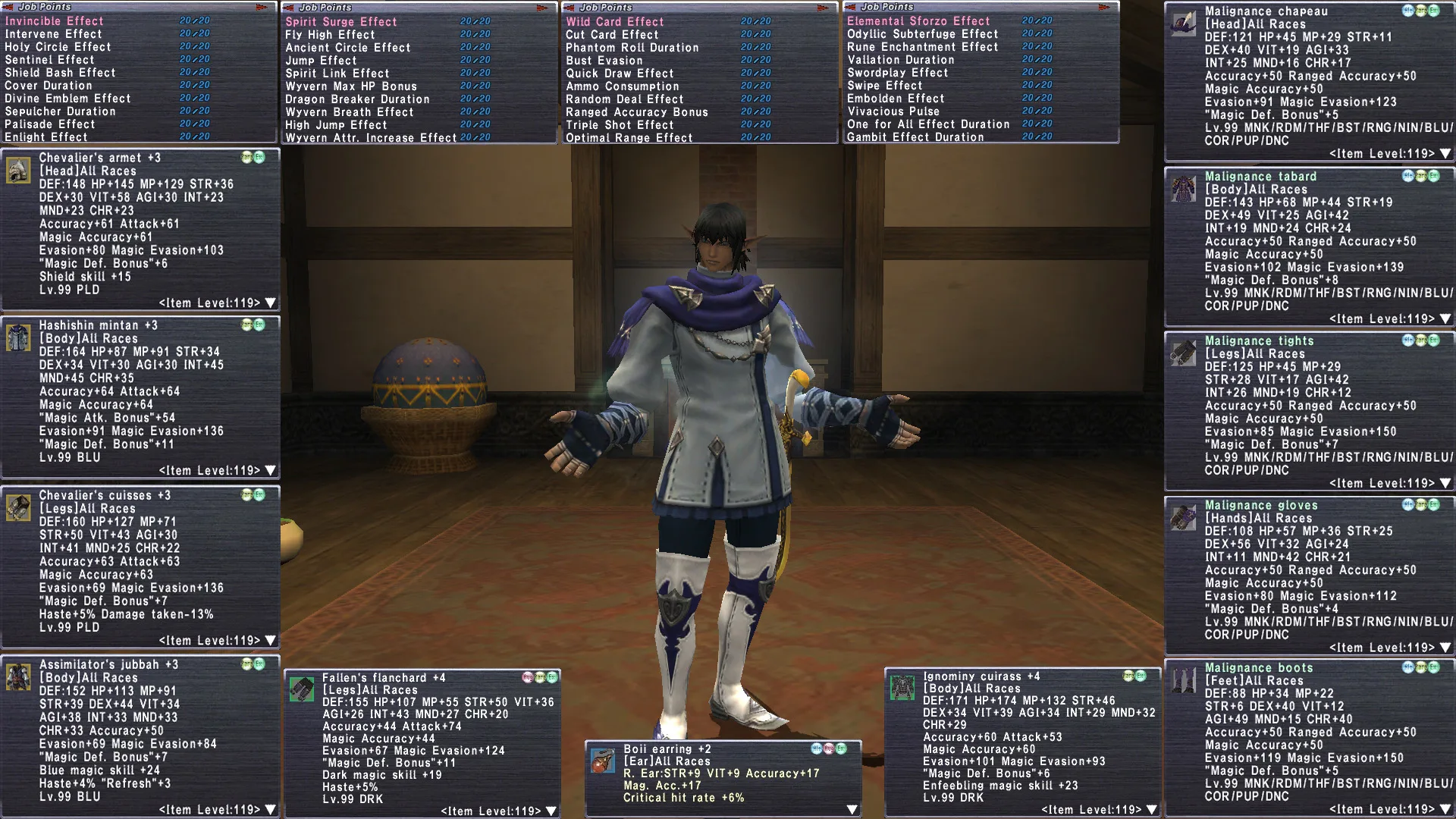 Elvaan Male FFXI account screenshot 3