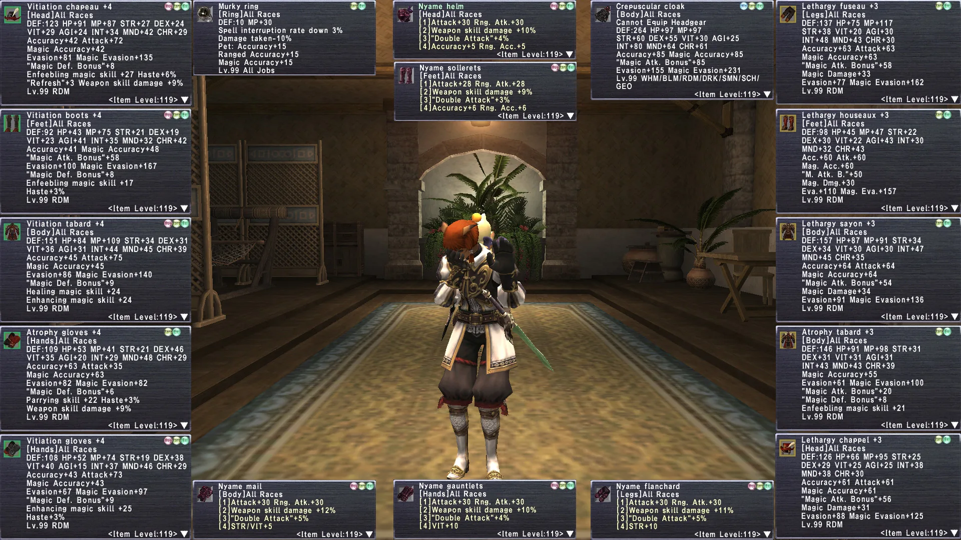Mithra Female Red Mage FFXI account screenshot 2
