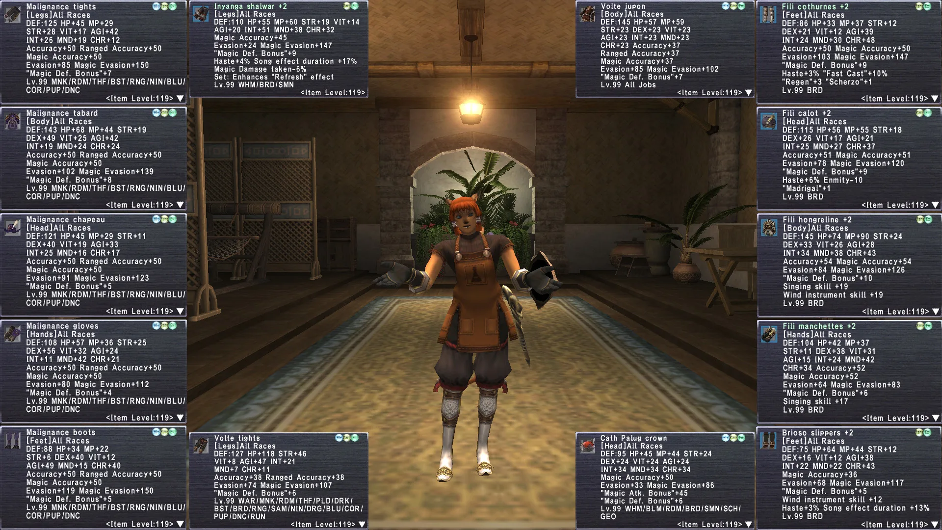 Mithra Female Red Mage FFXI account screenshot 3