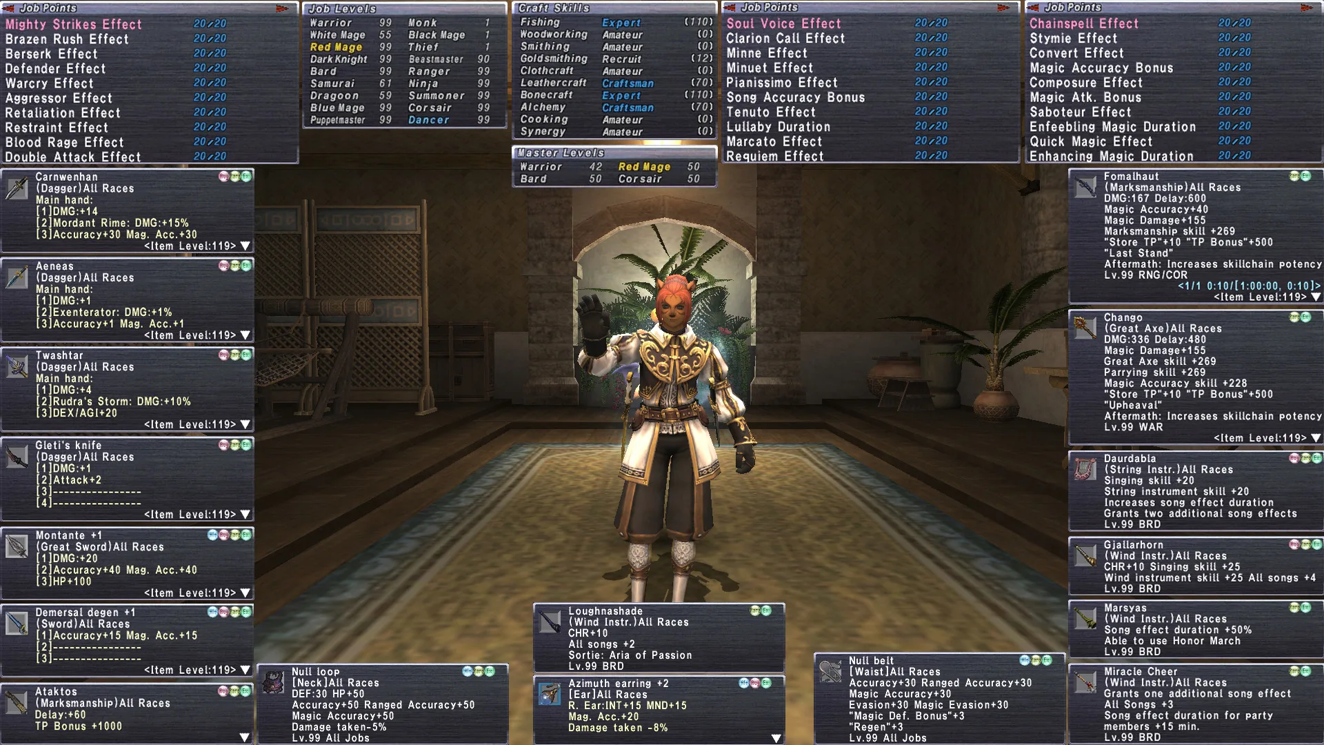 Mithra Female FFXI account preview