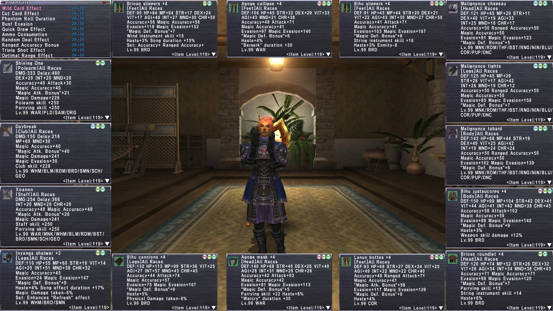 Mithra Female FFXI account screenshot 2