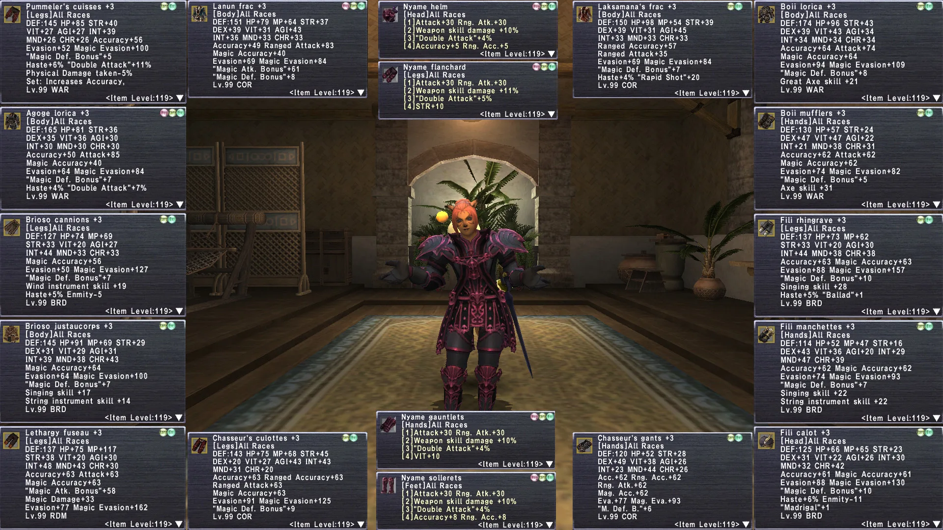 Mithra Female FFXI account screenshot 3