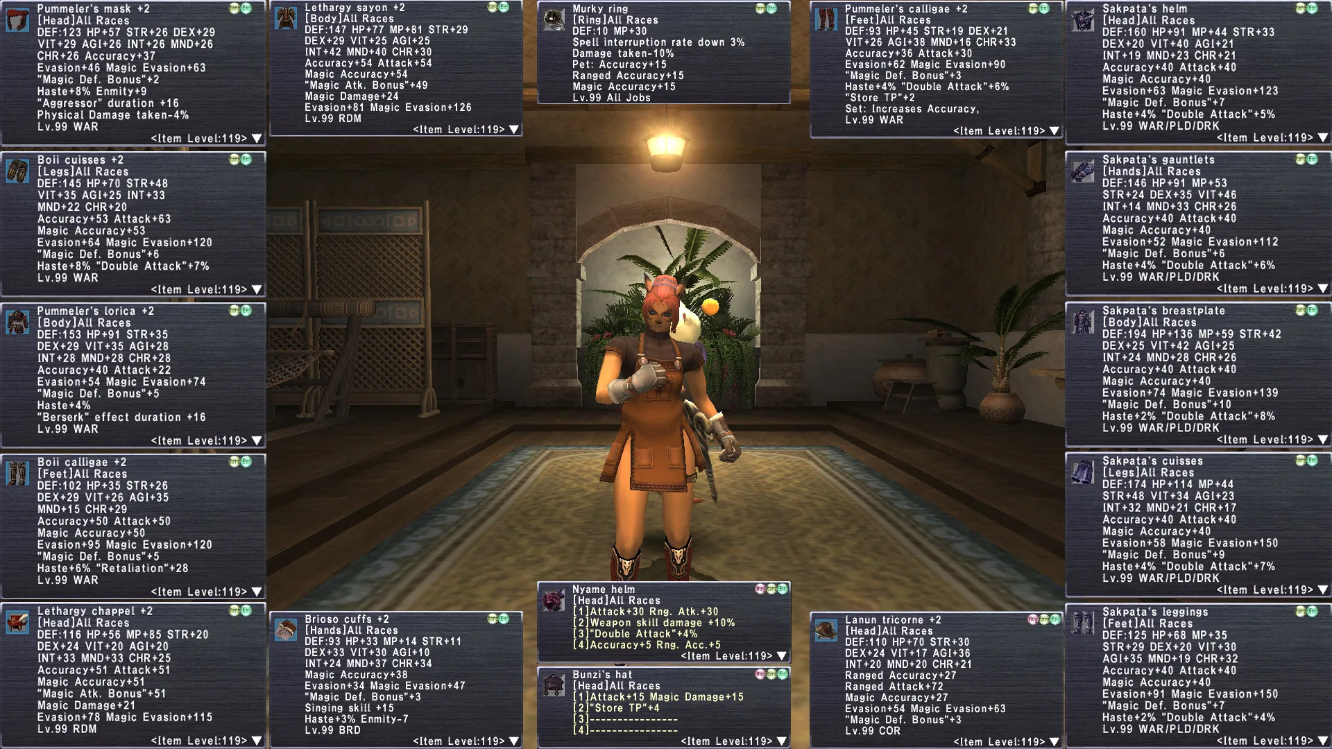 Mithra Female FFXI account screenshot 4